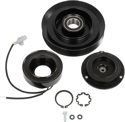 Vista 20 de cciyu Embrague del compresor de aire acondicionado 1993-1997 para Ford E-350 Econoline 7.3L 1993-1997 para Ford E-350 Econoline Club Wagon 7.3L