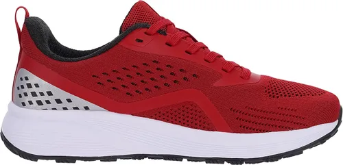 Vista 6 de BRONAX Tenis de correr anchos y acolchados para hombre, puntera ancha, suela de goma