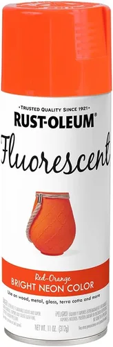Vista 22 de Rust-Oleum 398583 Specialty - Pintura fluorescente en aerosol, 11 onzas, azul