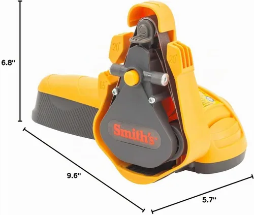 Vista 9 de Smith's 50933 - Afilador de cuchillos y herramientas con cable, color naranja