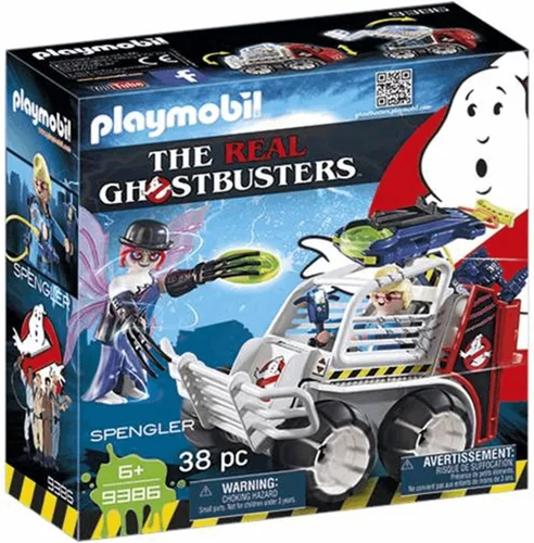 Vista 2 de PLAYMOBIL® Spengler - Juego de construcción de coche con jaula