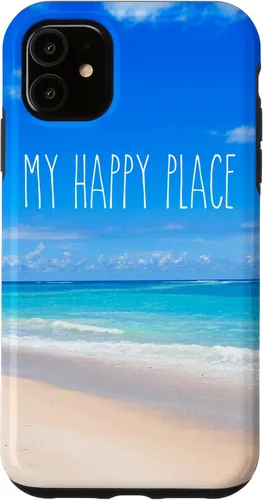 Vista 8 de Rae Inspired Dun My Happy Place Summer Vacay Ocean Beach Day Case for iPhone 17