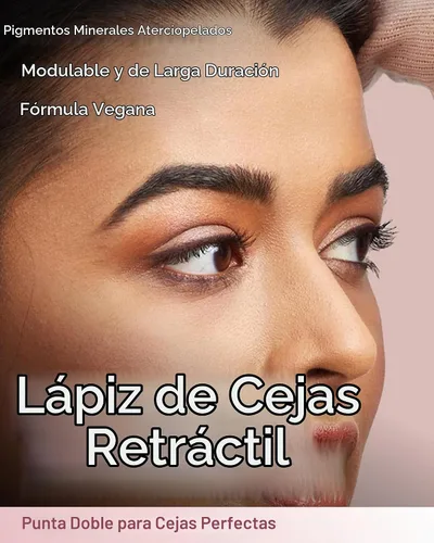 Vista 3 de Mineral Fusion Lápiz retráctil para cejas (marrón oscuro)