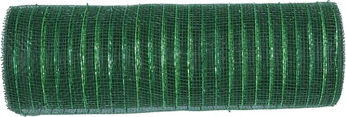 Vista 3 de YYCRAFT cinta metálica de malla de poliéster para decoración y manualidades, 10 yardas Rosa