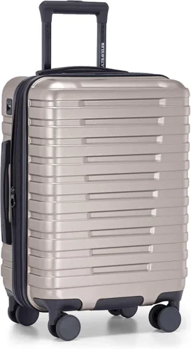 Vista 32 de U.S. Traveler Boren - Maleta de viaje extensible rígida con 8 ruedas giratorias, color negro, juego de 2 piezas