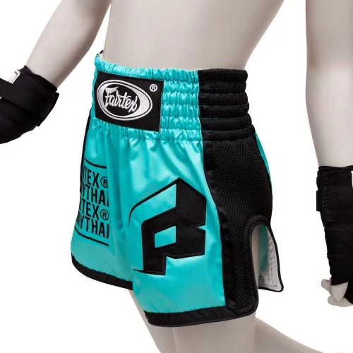 Vista 4 de Fairtex Pantalones cortos de boxeo Muay Thai para niños