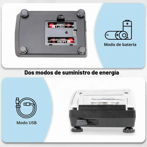 Vista 6 de UNIWEIGH Escala exacta del miligramo de Digitaces 0.00004 oz/1.76 oz mg Negro