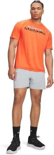 Vista 3 de Under Armour - Calzas largas HeatGear para hombre (011) Mod Gray / Black