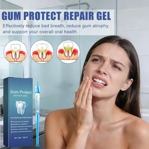 Vista 2 de 3PCS Gum Protect Dental Gel, solución profesional para la salud de las encías