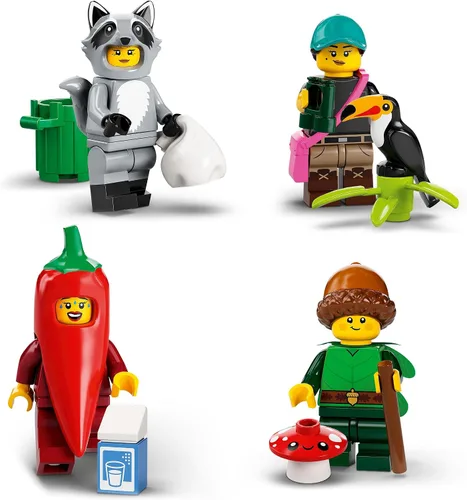 Vista 6 de Lego Serie 22 Juego completo de 12 minifiguras 71032