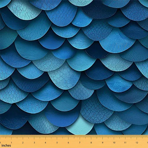 Vista 39 de Erosebridal Tela de tapicería de rayas azules y blancas para sillas, sofá, suministros de costura de tela de franela a rayas geométricas, líneas