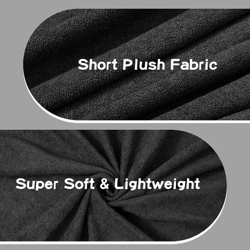 Vista 5 de MEETSKY Funda para silla reclinable, a prueba de arañazos, para gatos, fundas de sofá de gran tamaño, lavable para sofá individual, funda suave