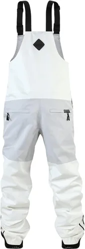 Vista 2 de HOUZONIY Unisex Snow Bib Pants for Women Waterproof Insulated,Mens Snow Overalls Loose Fit,Ski Overalls for Winter
