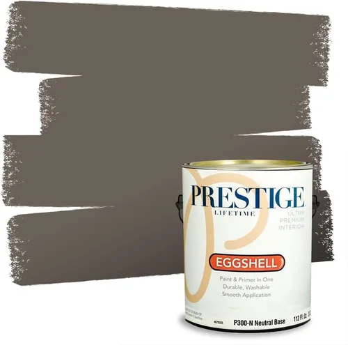 Vista 7 de PRESTIGE Paints - Pintura interior e imprimación en uno, 1 galón, cáscara de huevo, pimienta envejecida