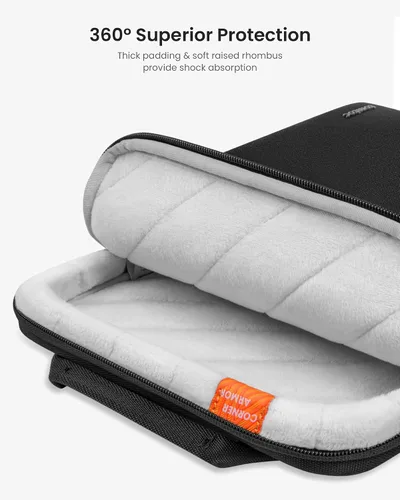 Vista 4 de tomtoc DefenderACE Funda de 11 Pulgadas para iPad Air M3 & iPad (A16), iPad Pro M4, M2 & M1, iPad 10 de 10.9 Pulgadas & Air 5, iPad 9 de 10.2