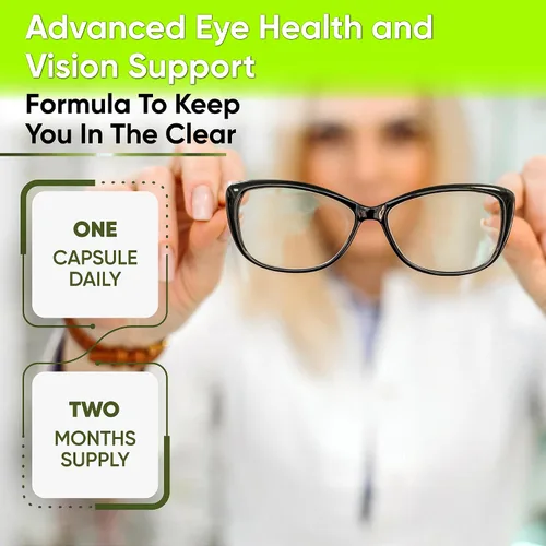 Vista 3 de NutraPro Apoyo a la visión: las mejores vitaminas para los ojos para una visión borrosa. Suplementos oculares para adultos con luteína para la salud