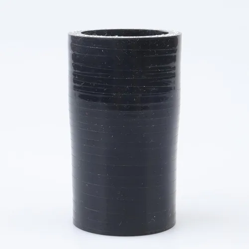 Vista 76 de AC PERFORMANCE ID de 1" a 1/2" (25mm a 13mm) Manguera de silicona recta reductora de 3 capas reforzada negra, 3" de longitud Negro