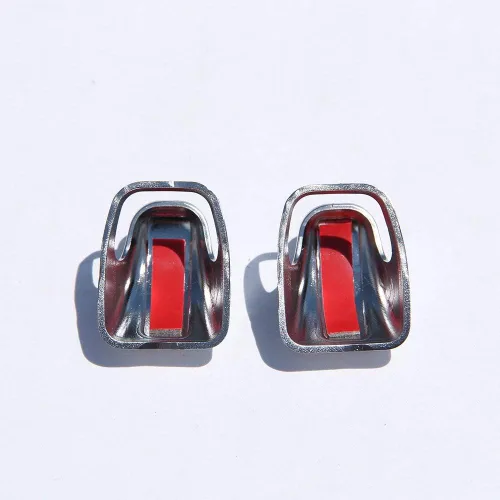 Vista 7 de YIWANG ABS Chrome B Pilar Post Hook Cover Trim 2 unids para Land Rover Discovery Sport 2015-2017 Accesorios de coche