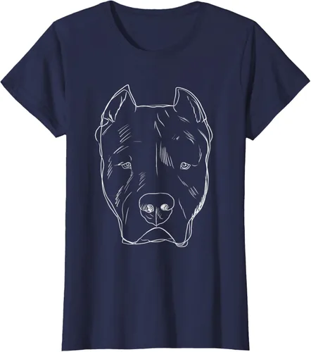 Vista 23 de Perro Dogo Argentino Camiseta Negro