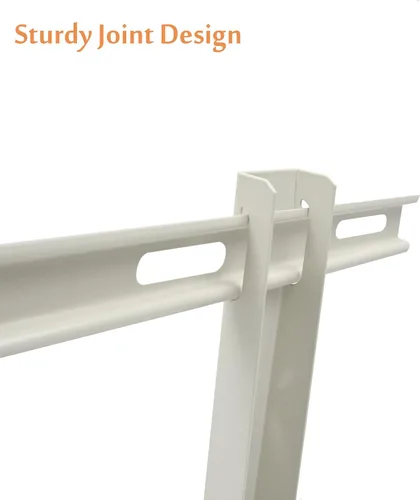 Vista 4 de JEACENT Soporte de montaje en pared exterior para sistemas de bomba de calor de aire acondicionado mini split sin conductos, universal, 7000-18000