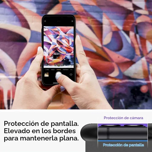 Vista 5 de Spigen Liquid Air - Funda diseñada para iPhone 11 (2019), color negro mate