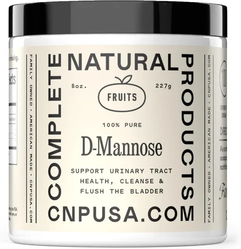 Vista 10 de Suplemento de Polvo Puro de D-Manosa - D-Manosa 4oz (113g) Aproximadamente 60 Porciones para UTI, Vejiga Natural y Salud del Tracto Urinario