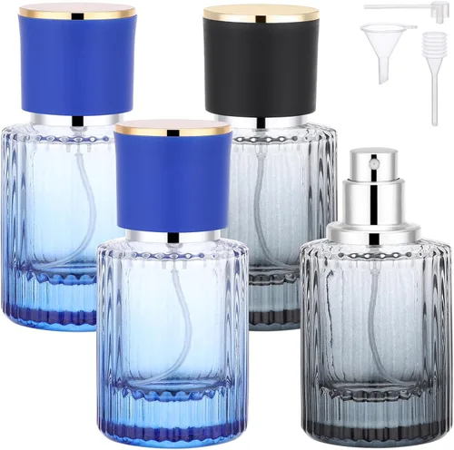 Vista 16 de Segbeauty Botellas de perfume de vidrio de 1 oz vacías, 2 piezas, botellas de perfume de viaje rellenables, botella de viaje de colonia de 1.0 fl