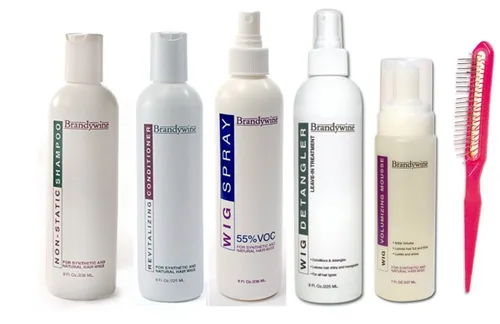 Vista 7 de Brandywine Productos para el cuidado del cabello sintético y humano (2 champús de 8 onzas)