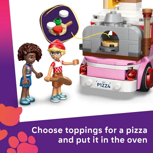 Vista 3 de LEGO Friends Pizza Truck 42694