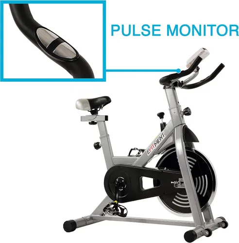 Vista 2 de EFITMENT Exercise Bike for Home, Magnetic Indoor Cycling Bike for Cardio Workout