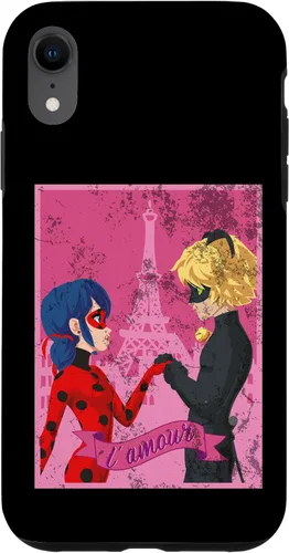 Vista 25 de Miraculous Ladybug Vintage Collection Paris Love - Carcasa para iPhone 17