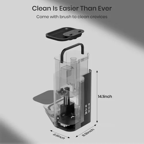 Vista 8 de OGACFO Humidificadores de niebla fría de 5 litros para dormitorio, habitación grande, humidificador de aire inteligente ultrasónico de llenado