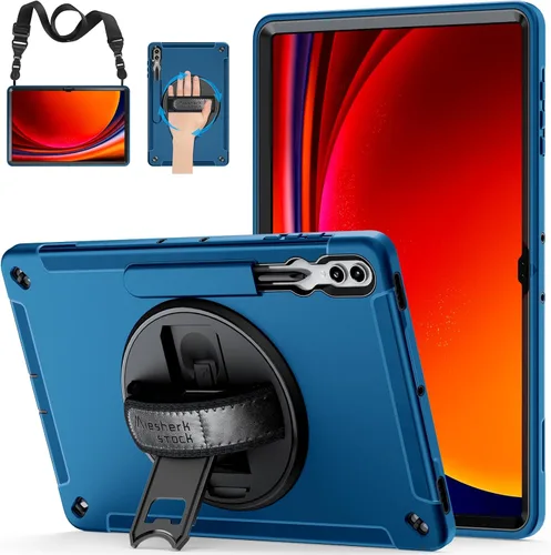 Vista 19 de Funda para Galaxy Tab S6 Lite de 10.4 pulgadas 2024/2022/2020: funda de TPU de grado militar a prueba de golpes con protector de pantalla - soporte