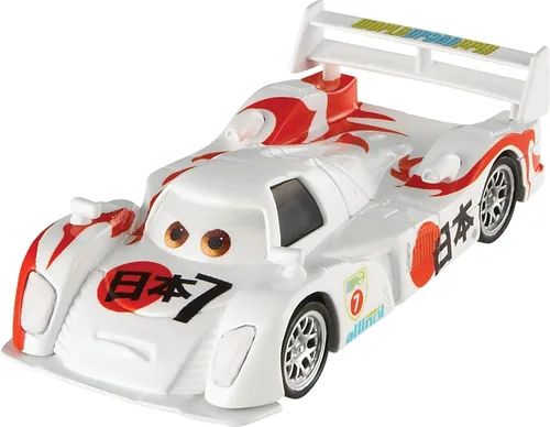 Vista 2 de Disney Cars Shu Todoroki, [Escala 1:55] WGP Blanco