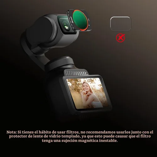 Vista 8 de AMAZEAR Protector de pantalla de lente para DJI Osmo Pocket 4/3/Xtra Muse (paquete de 6), Pocket4 Accesorios Protector de pantalla de vidrio