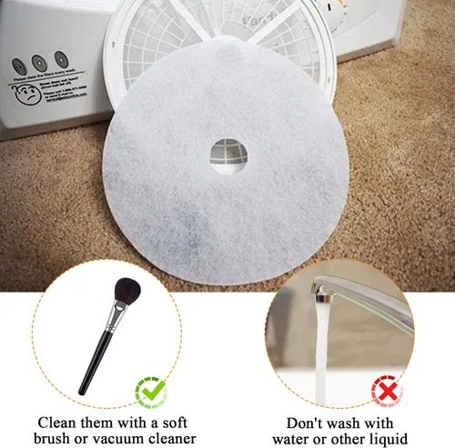 Vista 4 de 25 PCS Filtros de Escape de Tela para Secadora para Panda por Blutoget - Filtro Universal de Pelusa para Secadora de Tela - Compatible con Panda