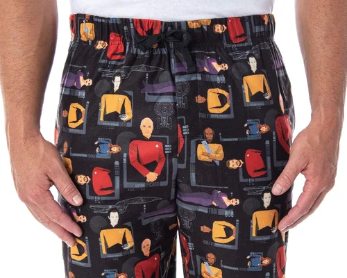 Vista 2 de Star Trek The Next Generation - Pantalones de pijama para hombre