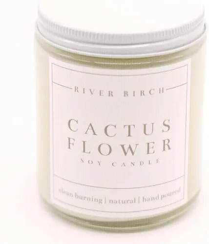 Vista 60 de River Birch Candles - Vela perfumada de almendra y miel Velas en tarro de ámbar de soja de primera calidad, totalmente naturales, no tóxicas, 8.5