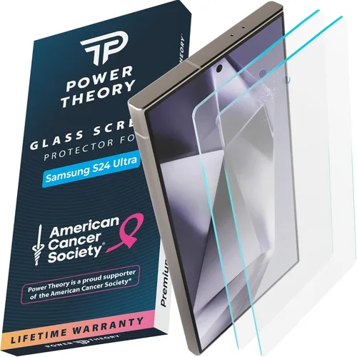 Vista 10 de Power Theory Protector de pantalla diseñado para Samsung Galaxy S20 FE 5G / 4G, vidrio templado [dureza 9H], kit de fácil instalación, 99% HD libre