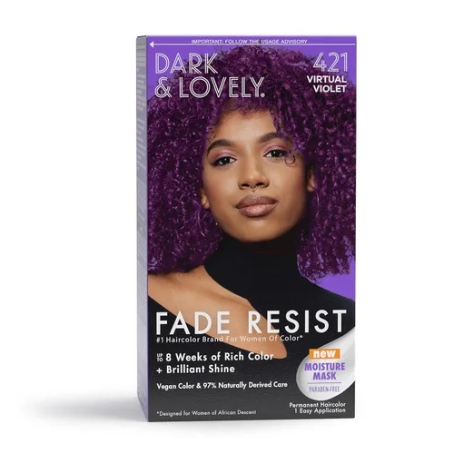 Vista 27 de SoftSheen-Carson Dark and Lovely Fade Resist - Tinte permanente y acondicionador para el cabello, de color intenso, cubre hasta el 100%