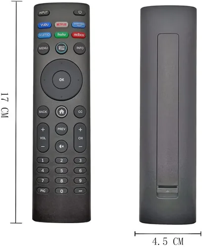 Vista 3 de Reemplazo XRT-140 Remote vizio Smart TV para vizio TV XRT-140