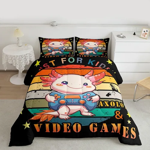 Vista 53 de Erosebridal - Juego de edredón Samurai, juego de ropa de cama al atardecer, edredón japonés de samurái cálido y suave, decoración de dormitorio
