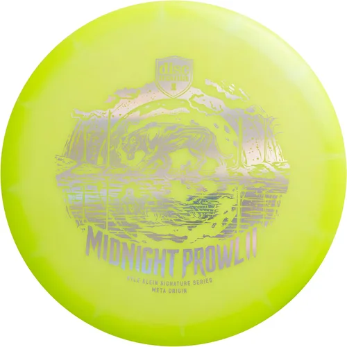Vista 3 de Discmania Midnight Prowl 2 - Kyle Klein Signature Series Meta Origin Disc Golf Disco de rango medio (los colores variarán) (6.10-6.21 oz)