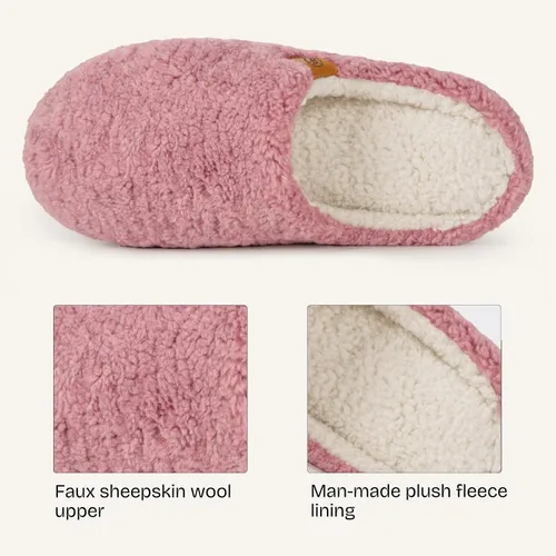 Vista 5 de EverFoams Pantuflas de espuma viscoelástica suave para mujer, para interiores