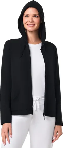 Vista 7 de Sudadera con capucha para la costa, de Coolibar, para mujer, UPF 50+, protege del sol