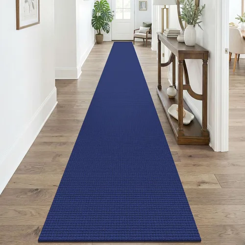 Vista 42 de KOZYFLY - Tapete para puerta de interior, lavable, pequeña, antideslizante, con respaldo de goma, felpudo de algodón para el hogar, color negro