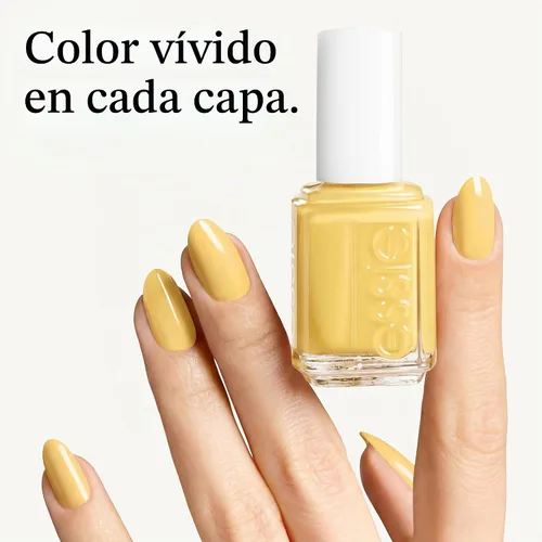 Vista 4 de essie Esmalte de uñas, acabado brillante, Good As Gold, 0.46 onzas líquidas
