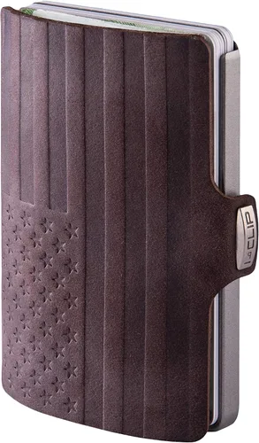 Vista 9 de I-CLIP Cartera Merica (Disponible en 2 variantes), Marrón, Elegante