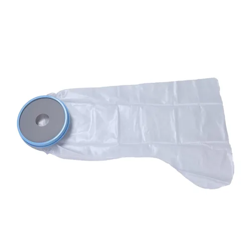 Vista 4 de TANIQIACA Cubierta impermeable para heridas para pierna completa, reutilizable, ducha, baño, protector de fundición