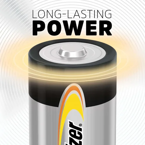Vista 2 de Energizer Alkaline Power D Baterías 12 unidades (paquete de 1), pilas alcalinas de larga duración tamaño D